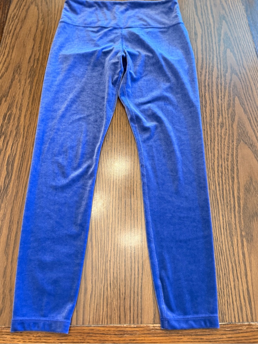 Athleta Royal Purple/Blue Velvet Leggings for women